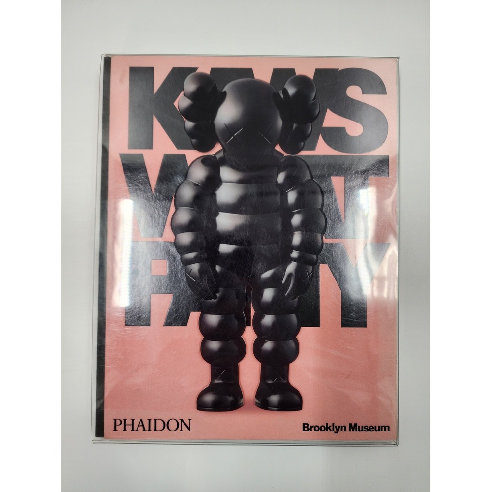 KAWS WHAT PARTY Phaidon Brooklyn Museum Art Book Pink Brian Donnelly Monograph